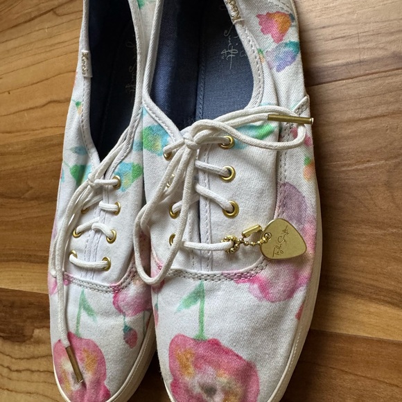 Taylor Swift keds incredible things Champion Flower Painting watercolor sneakers - Picture 12 of 15